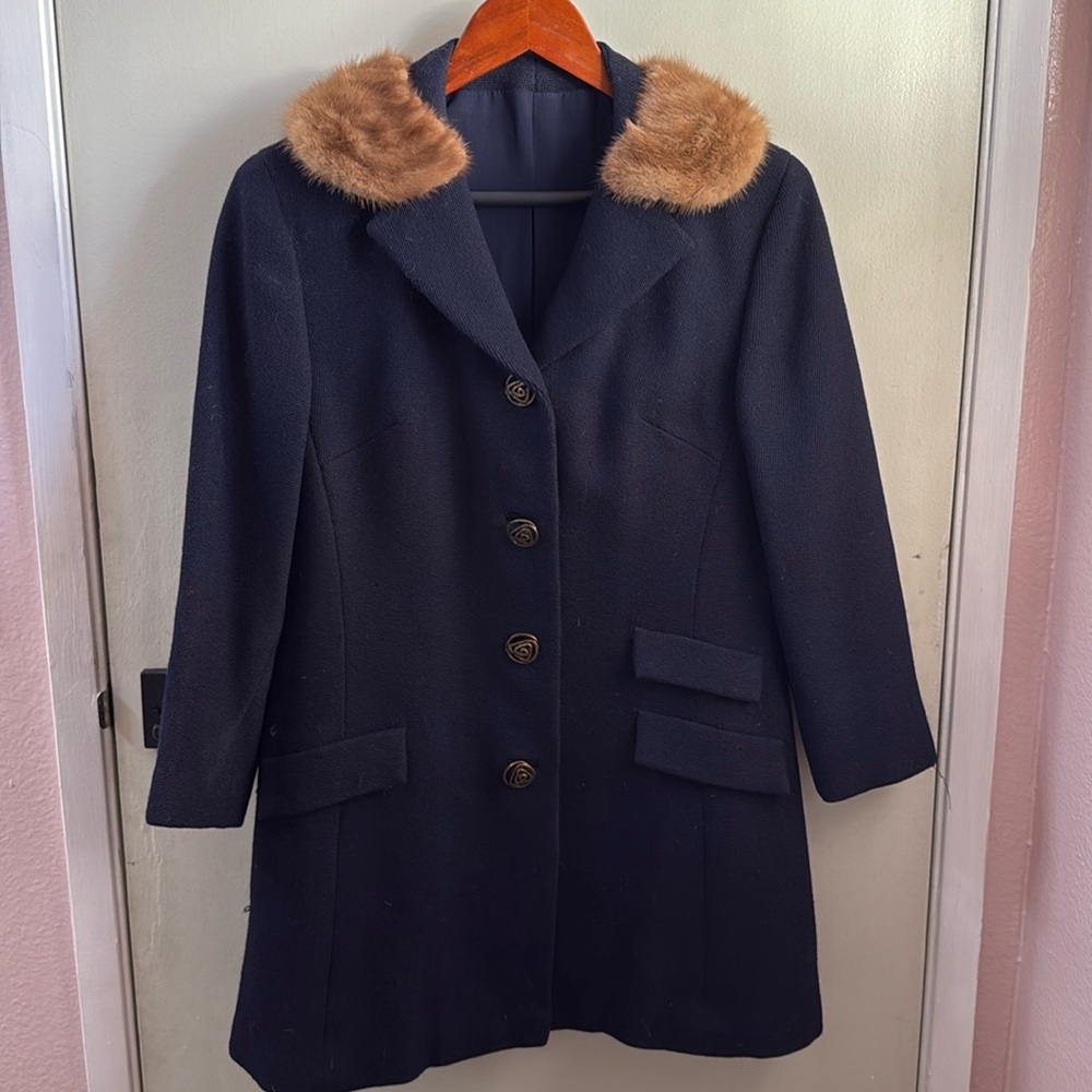 Vintage 1960s Coat XS